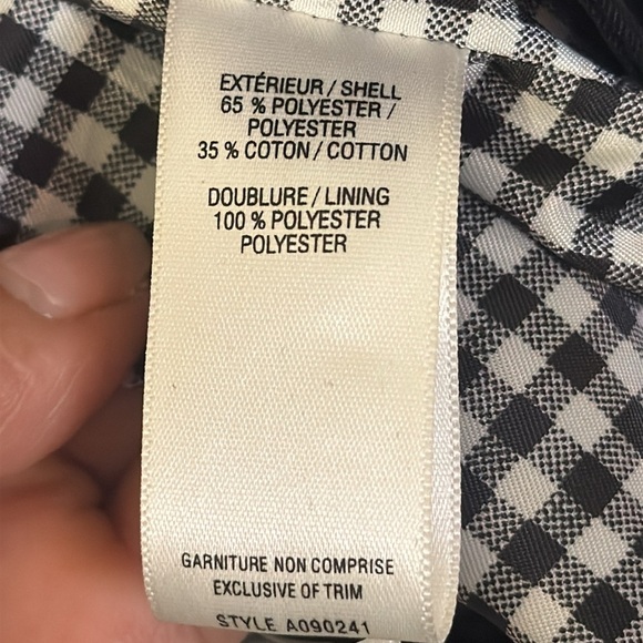 NWT CHIC BY JACOB WOMENS TRENCH COAT SIZE P/S BLACK - Picture 6 of 11